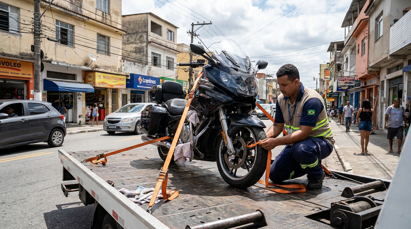 Guincho para Moto em Duque de Caxias‑RJ