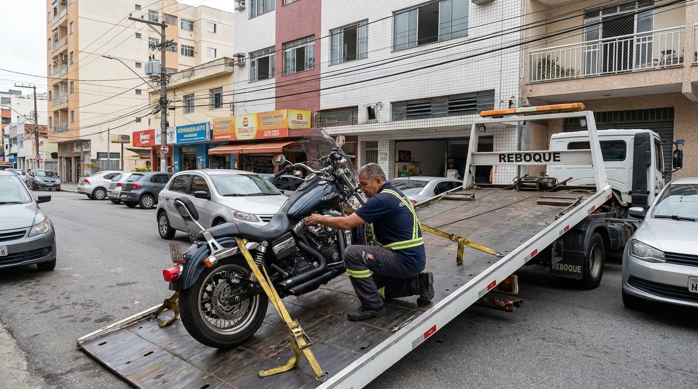 Guincho para Moto em Duque de Caxias‑RJ